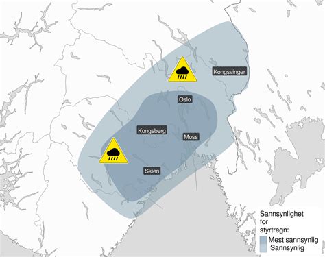 Farevarsel Nå Kommer Det Lyn Torden Og Styrtregn Varden No