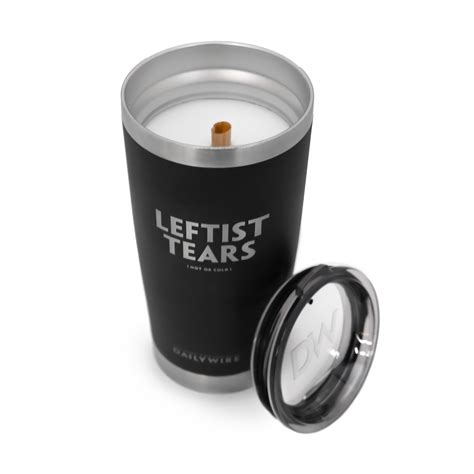 Leftist Tears Tumbler Candle Daily Wire Shop