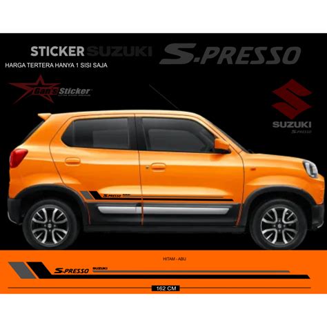 Sticker Suzuki Spresso Accessories Suzuki Spresso Shopee