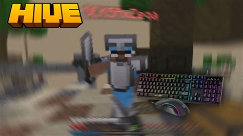 The Hive Skywars Keyboard And Mouse Mcpe Youtube