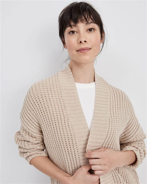 Organic Cotton Cocoon Cardigan Haven Well Within