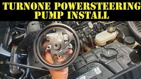 C5 Turn One Power Steering Pump Install Youtube