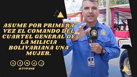 Asume Por Primera Vez El Comando Del Cuartel General De La Milicia