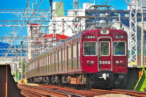 阪急電鉄 阪急5300系電車 5302 南茨木駅 阪急 鉄道フォト・写真拡大 By 丹波篠山さん レイルラボraillab