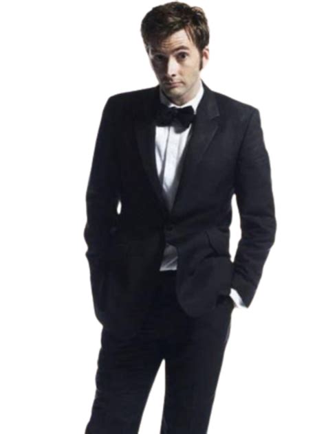 Doctor Who S4 David Tennant Black Suit | Men's Party Suit