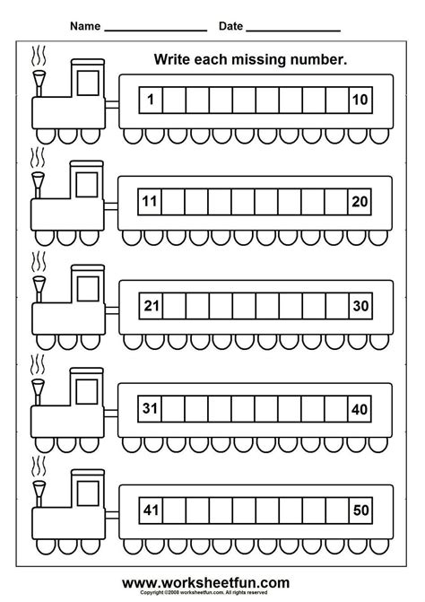 Tk Printable Worksheets