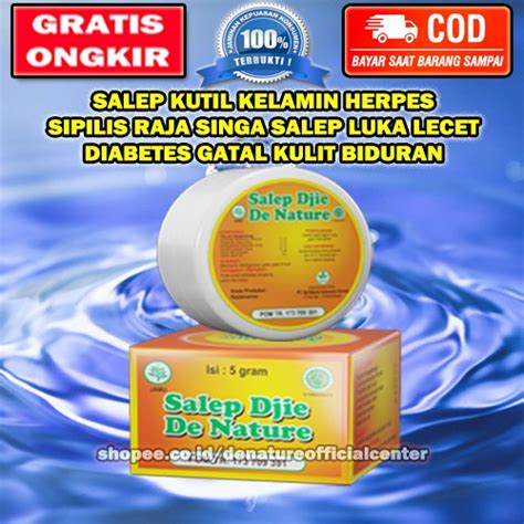 Jual Harga Salep Djie De Nature Obat Paling Ampuh Penghilang Herpes