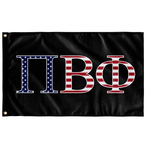 Pi Beta Phi Usa Flag Sorority Banner Custom Wall Flag Dg2 Designergreek2