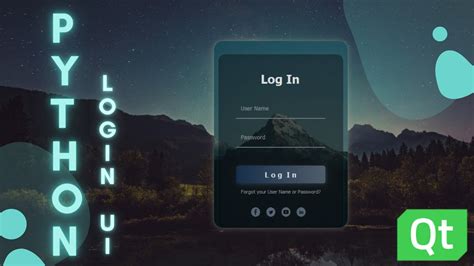 Pyqt5 Tutorial Login Form Gui 04 Youtube