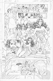 Tondorajudit Started Selling Original Penciled Wonder Woman Meets