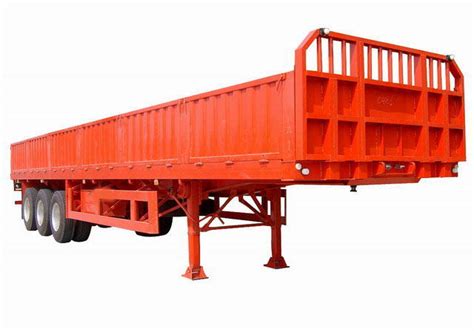 Sidewall Stake Fence Cargo Box Truck Trailers Side Wall Semi Trailer