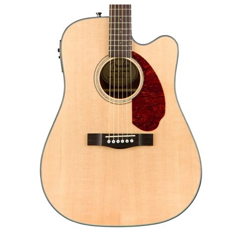 Disc Fender Cd Sce Dreadnought Electro Acoustic Guitar Natural