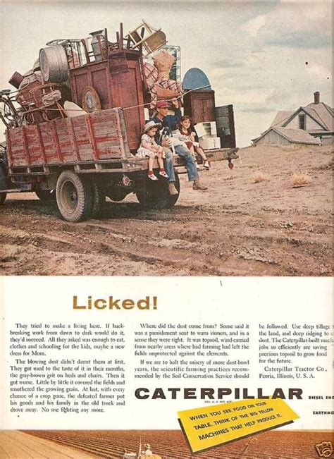 Caterpillar Ads Tractors Vintage Advertisements Ad Truck