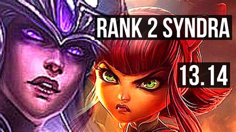 Syndra Vs Annie Mid Rank Syndra Godlike Rank Kr