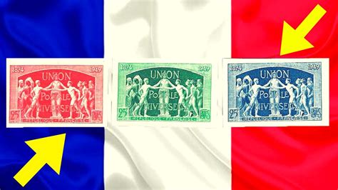 Most Valuable Rare French Stamps Of Values Youtube