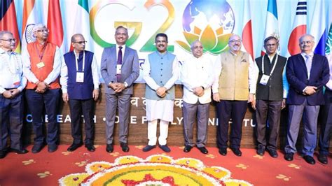 G20 Meeting Dharmendra Pradhan Inaugurates Future Of Work Exhibition