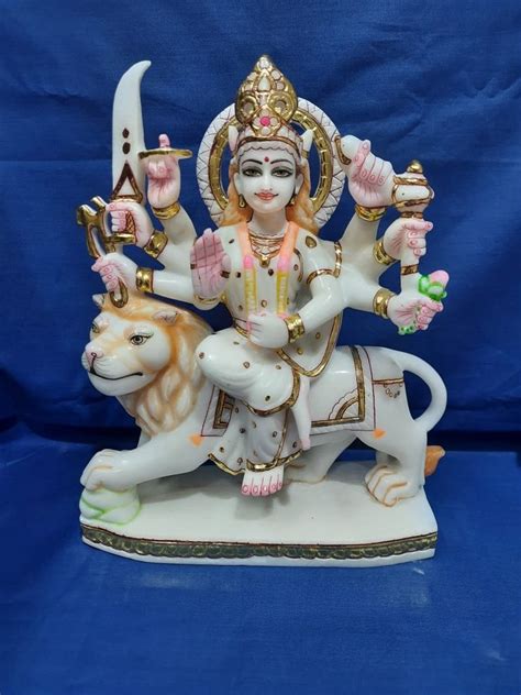 White Marble Durga Maa Statue At Best Price In Jaipur By Keshav Madhav