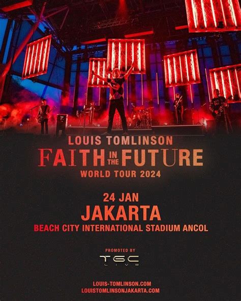 Louis Tomlinson Konser Di Jakarta Dalam World Tour Faith In The Future