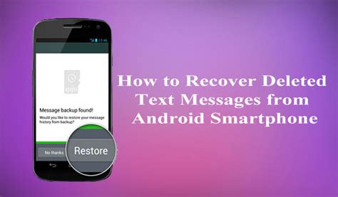 How To Quickly Recover Deleted Messages On Android In 2020