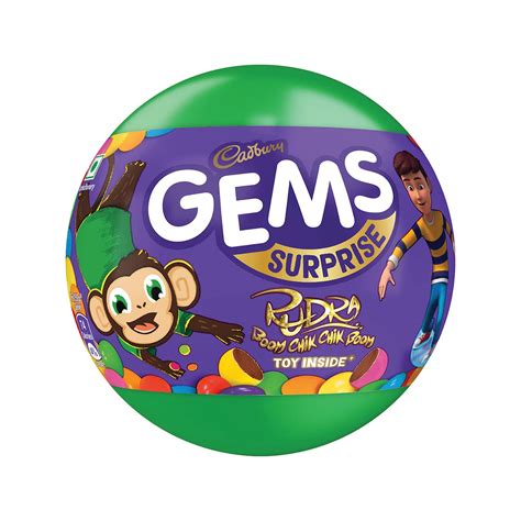 20% Off : Cadbury Gems Surprise Chocolate At Rs.36/- Only. [MRP - Rs.45