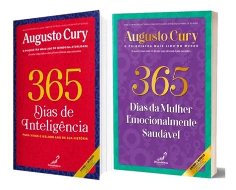 Livro Augusto Cury 365 Dias Da Mulher Emocionalmente Saudável 365