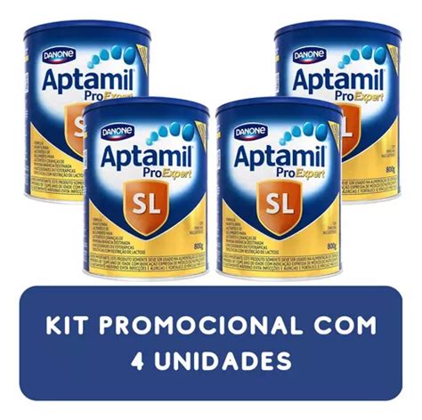 Kit 4 Aptamil Pro Expert Fórmula Infantil Danone 800g Parcelamento