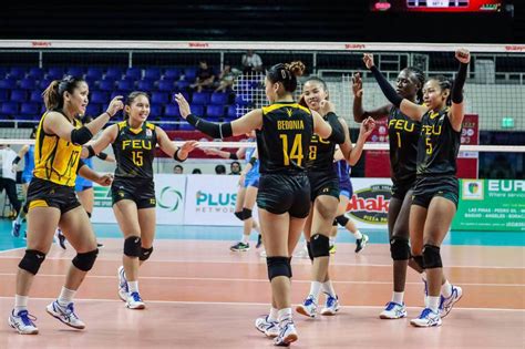 Volleyball Feu Sweeps Adamson To Open Ssl Playoffs Abs Cbn News