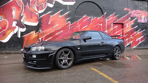 Nissan Skyline Nissan Skyline Gt R R34 Black Pearl Hd Wallpapers