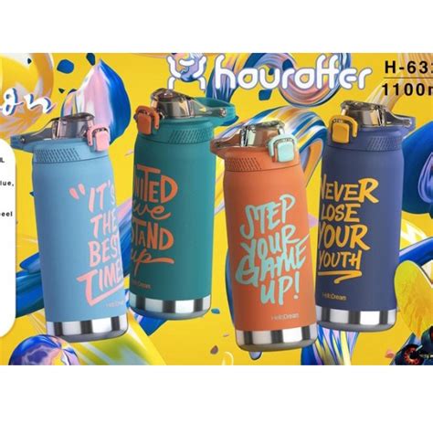 Jual Hauraffer Grosir Botol Tumbler H6324 Stainless Steel 1 1Liter Hot Cold Shopee Indonesia