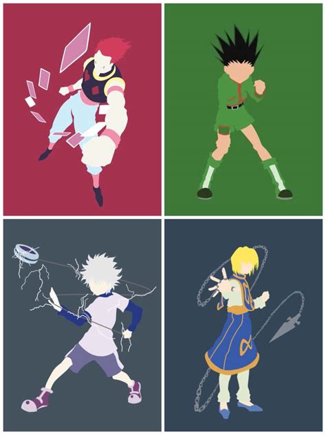 Download Hunter X Hunter Minimalist Wallpaper