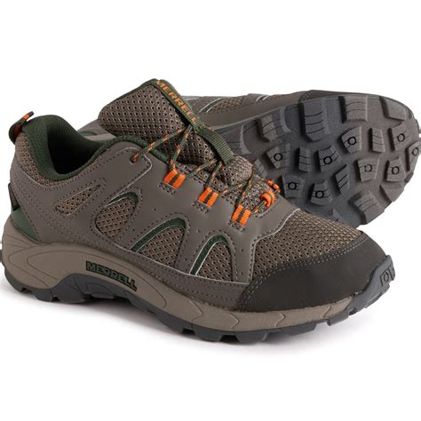 Merrell Boys Oakcreek Low Ltt Hiking Shoes Waterproof Save 50