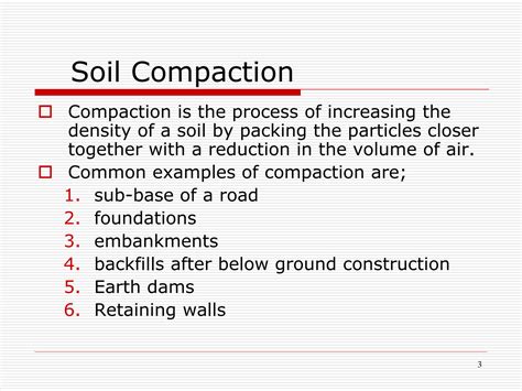 Solution Soil Compaction Studypool