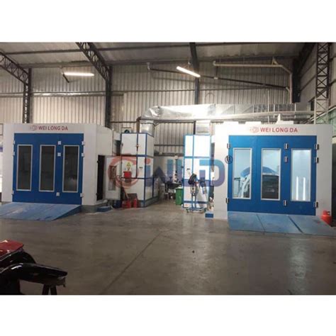 Wld High Quality Water Spray Painting Booth Ce Price Saudi Arabia