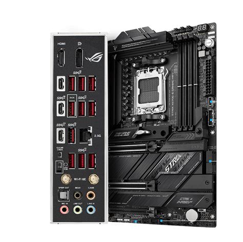 ROG STRIX X670E E GAMING WIFI Gaming MotherboardsROG Republic Of