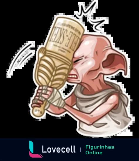 Figurinha Dobby a Taça Tribruxo para WhatsApp Lovecell