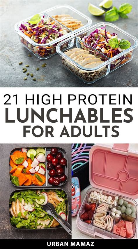 21 Best Protein Lunchables For Adults Healthy Lunch Meal Prep Lunch Recipes Healthy Healthy