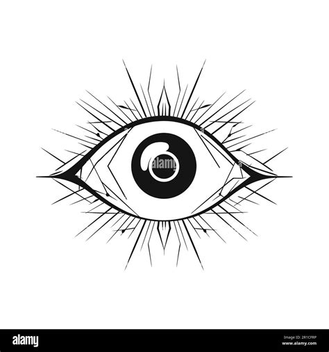 Eyes Icon Vector Vision Icon Symbol Vector Illustration Stock Vector