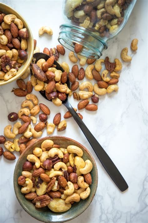 Savory Spiced Nuts Recipe - Debra Klein