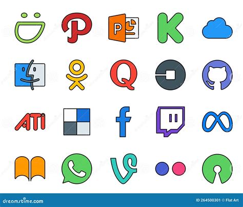 Meta And Facebook Logos, Vector Illustration. Social Media Giant ...