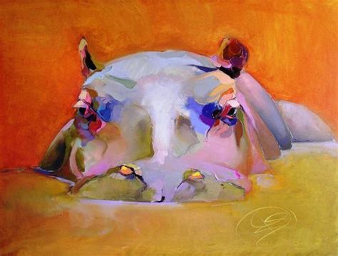 Pin by Oksana Kupriyanova on Бегемоты in 2024 Animal paintings