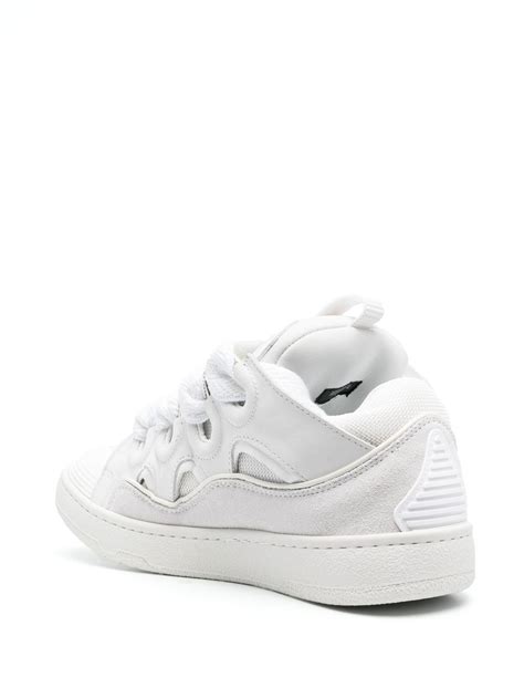 Lanvin Oversize Laces Low Top Sneakers Farfetch