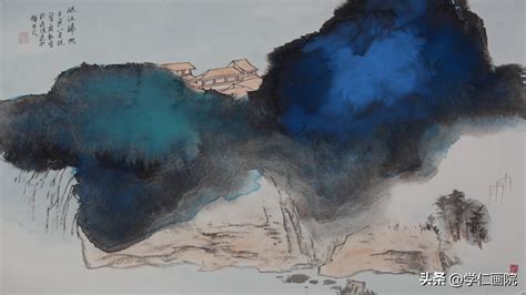 Painter Luo Linqiu The Rising Star Of Chinese Splashed Landscape