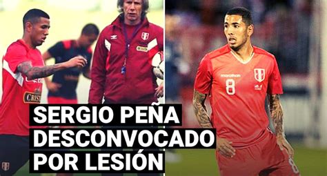 Deportes Fútbol Peruano Selección Peruana Sergio Peña desconvocado