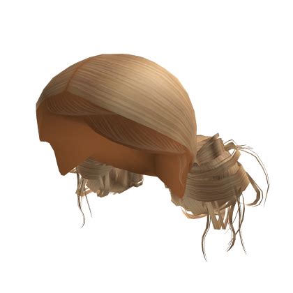 Low Double Buns Blonde Roblox