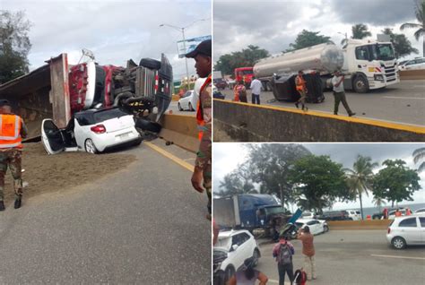 Caos Y Un Tapón Kilométrico Afecta La Avenida Las Américas Tras