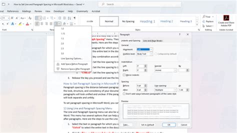 Como definir o espaçamento entre linhas e parágrafos no Microsoft Word