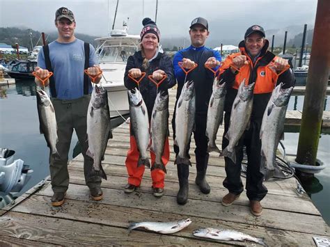 Tillamook Bay Salmon Recap - St Laurent Guide Service