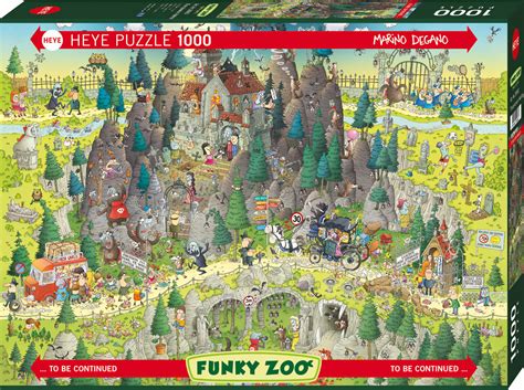 Buy Heye - Funky Zoo, Transylvanian Habitat Puzzle 1000pc