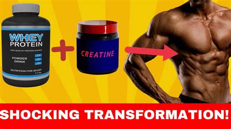 Take Creatine And Whey Protein Together To Get Amazing Results Youtube