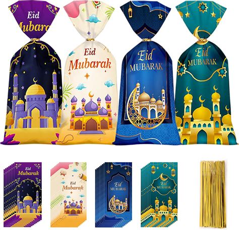 Pack Of Ramadan Bags For Filling Bayram Gift Bags Eid Mubarak